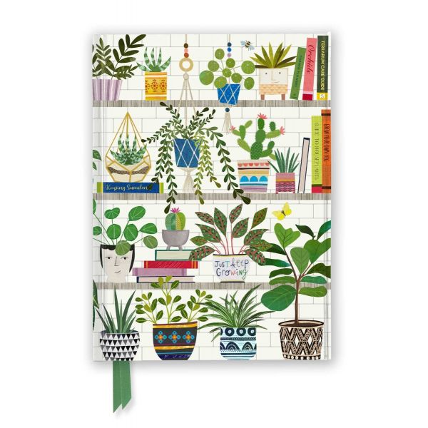 Georgia Breeze: Books & Plants (Foiled Journal)
