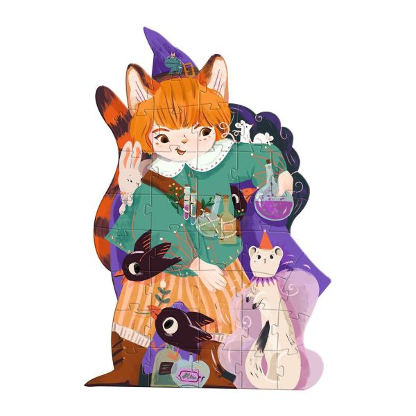 Гигантски пъзел Пио магьосникът, 36 части. Възраст: 4+ год. /DJ07018/