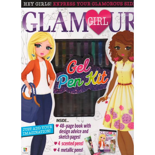 GLAMOUR GIRL GEL PEN KIT