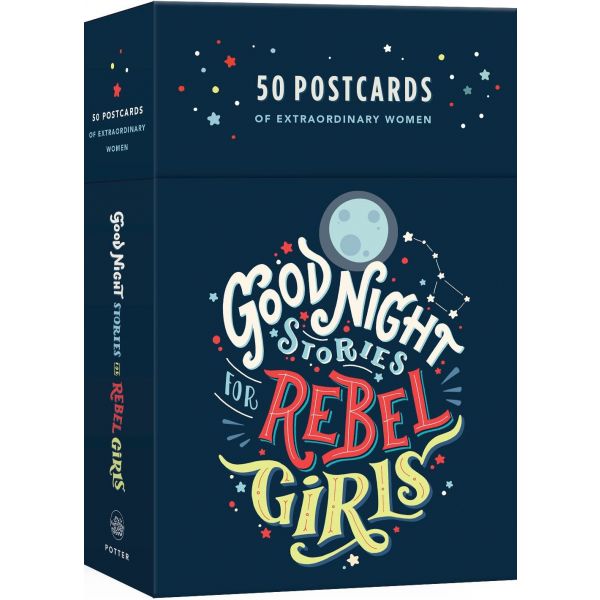 GOOD NIGHT STORIES FOR REBEL GIRLS: 50 Postcards