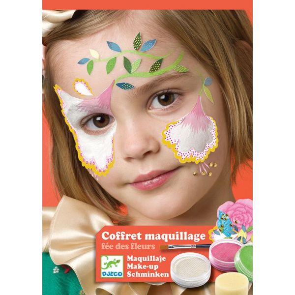 Грим за лица с аксесоари Fairy Flowers. Възраст: +3 год. /DJ09204/, “Djeco“