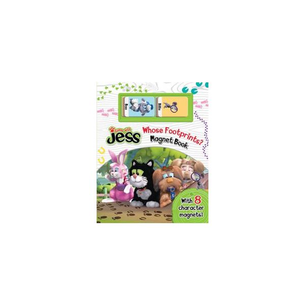 GUESS WITH JESS: Whose Footprints? Magnet Book