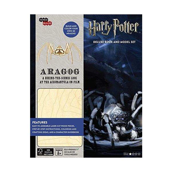 HARRY POTTER: ARAGOG DELUXE BOOK AND MODEL
