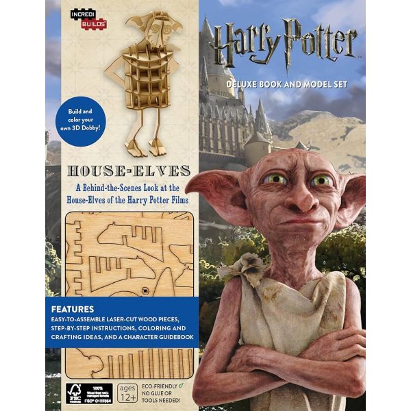 HARRY POTTER: HOUSE-ELVES: DELUXE MODEL AND BOOK SET