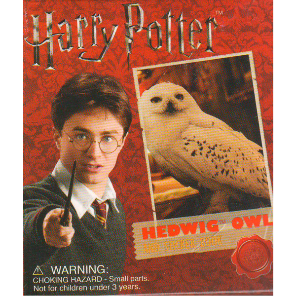 HARRY POTTER HEDWIG OWL KIT AND STICKER BOOK
