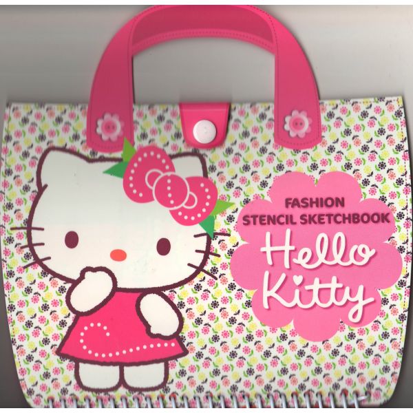 HELLO KITTY FASHION STENCIL SKETCHBOOK