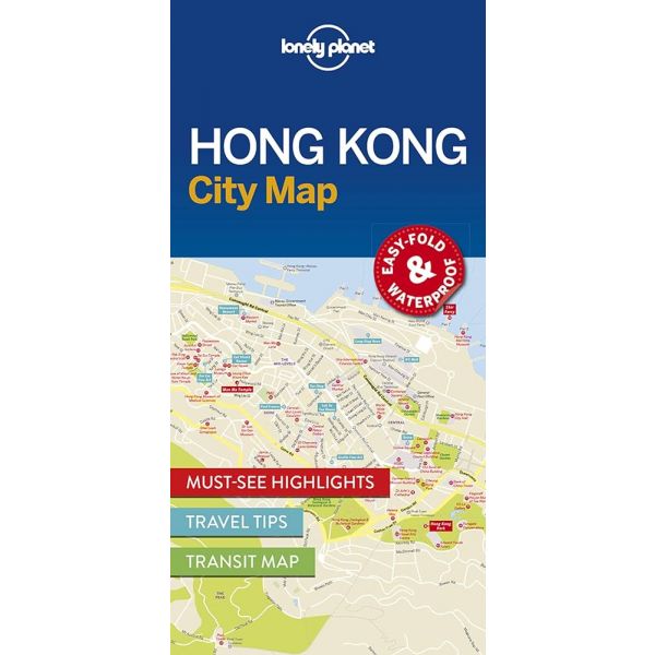 HONG KONG. “Lonely Planet City Map“