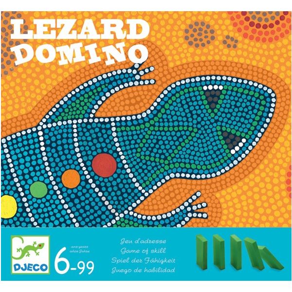 Игра Lezard Domino. Възраст: 5-99 год. /DJ08437/, “Djeco“