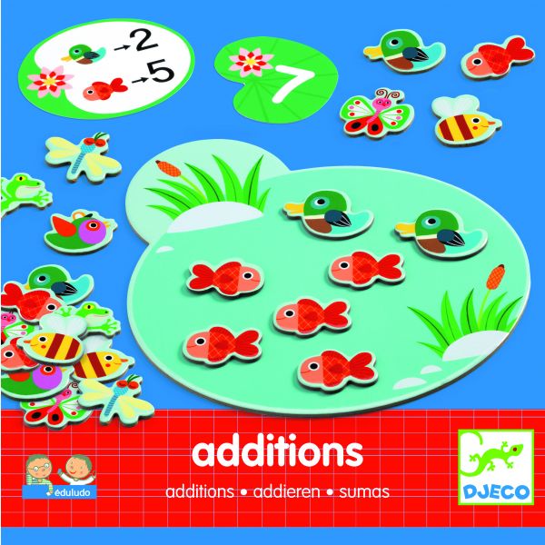 Игра образователна Eduludo Additions. Възраст: 5-8 год. /DJ08312/, “Djeco“