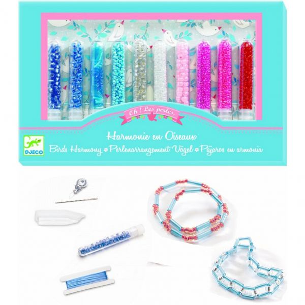 Игра създай бижута Birds Harmony. Възраст: 7-13 год. /DJ09816/, “Djeco“