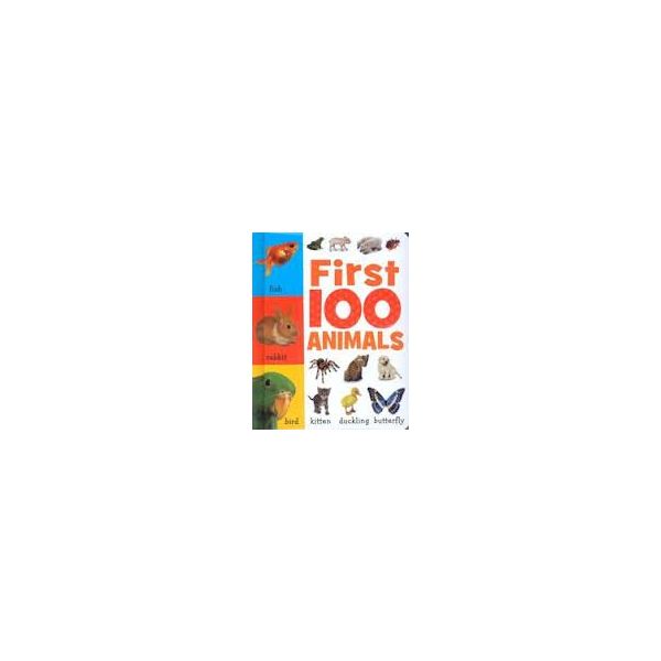 FIRST 100 ANIMALS: Mini Board Book
