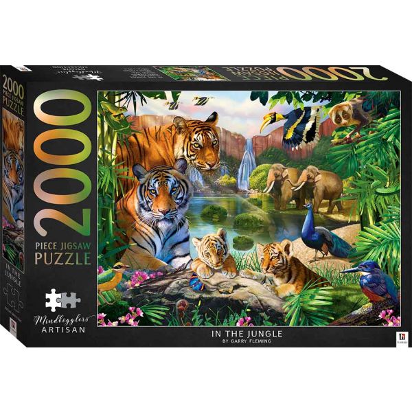 In The Jungle: 2000-piece Classic Jigsaw Puzzle
