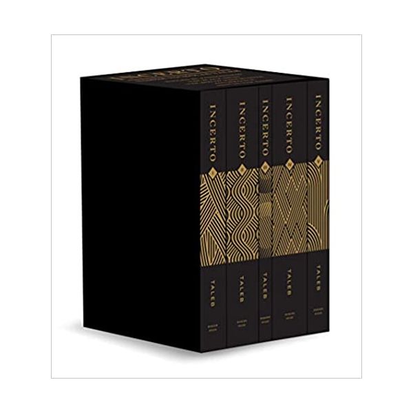 INCERTO, Deluxe Edition: Fooled by Randomness, The Black Swan, The Bed of Procrustes, Antifragile, Skin in the Game