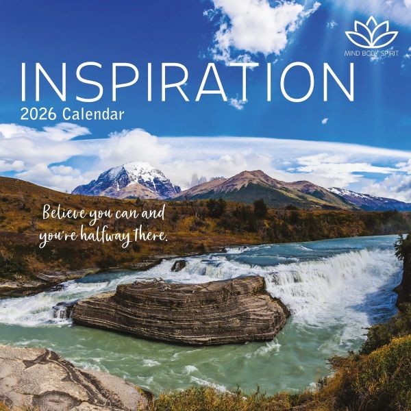 Inspiration. 16-Month Square Wall Calendar 2026