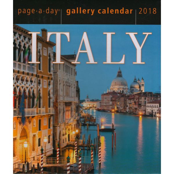 ITALY PAGE-A-DAY GALLERY CALENDAR 2018