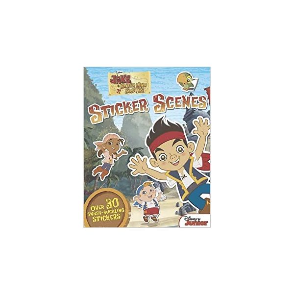 JAKE AND THE NEVER LAND PIRATES STICKER SCENES