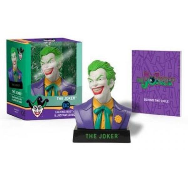 JOKER: Talking Bust and Illustrated Book
