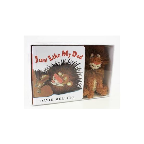 JUST LIKE MY DAD. Book and soft toy