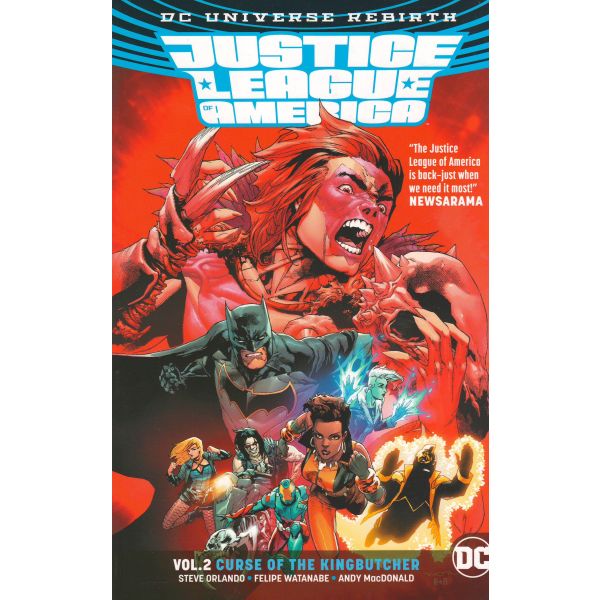 JUSTICE LEAGUE OF AMERICA: Curse of the Kingbutcher, Volume 2