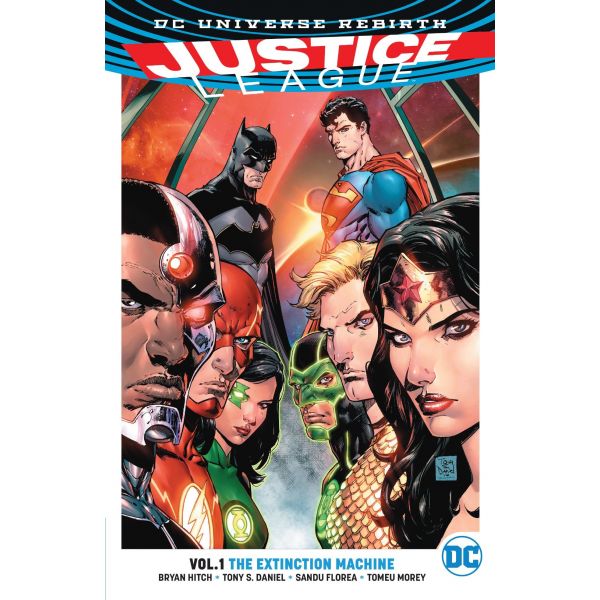 JUSTICE LEAGUE: The Extinction Machine (Rebirth), Volume 1