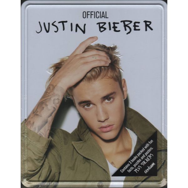 JUSTIN BIEBER: Tin of Books