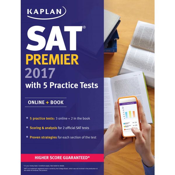SAT PREMIER 2017 with 5 Practice Tests: Online + Book