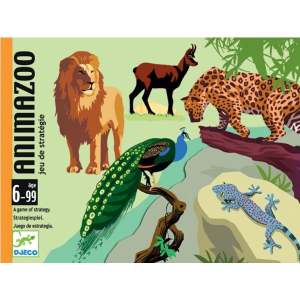 Карти за игра Animazoo. Възраст: 6-99 год. /DJ05188/, “Djeco“