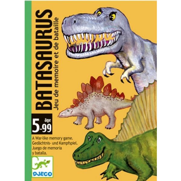 Карти за игра Batasaurus. Възраст: 5-99 год. /DJ05136/, “Djeco“