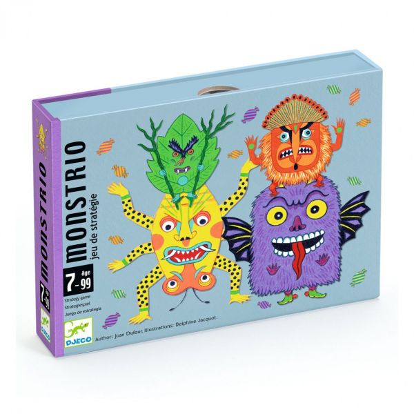 Карти за игра Monstrio. Възраст: 7+ /DJ05086/
