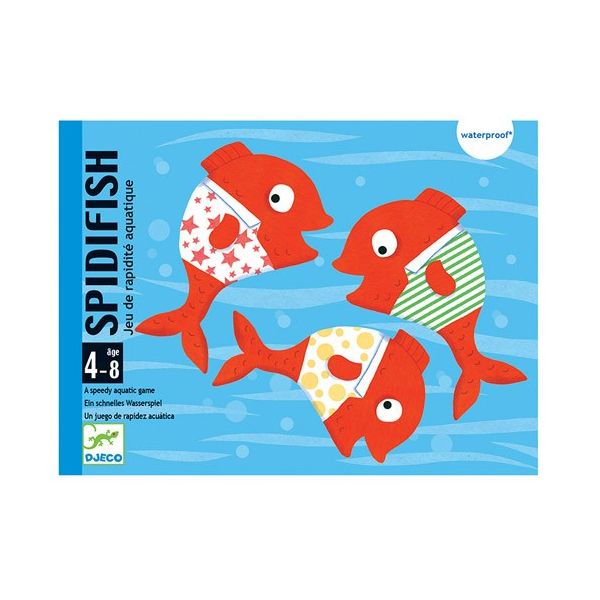Карти за игра Spidifish. Възраст: 4-8 год. /DJ05155/, “Djeco“