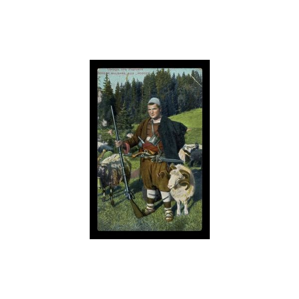 Картичка Овчар - Родопи / Shepherd - Rhodope Mountains