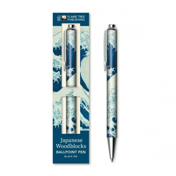 Katsushika Hokusai: The Great Wave. Boxed Decorative Ballpoint Pen