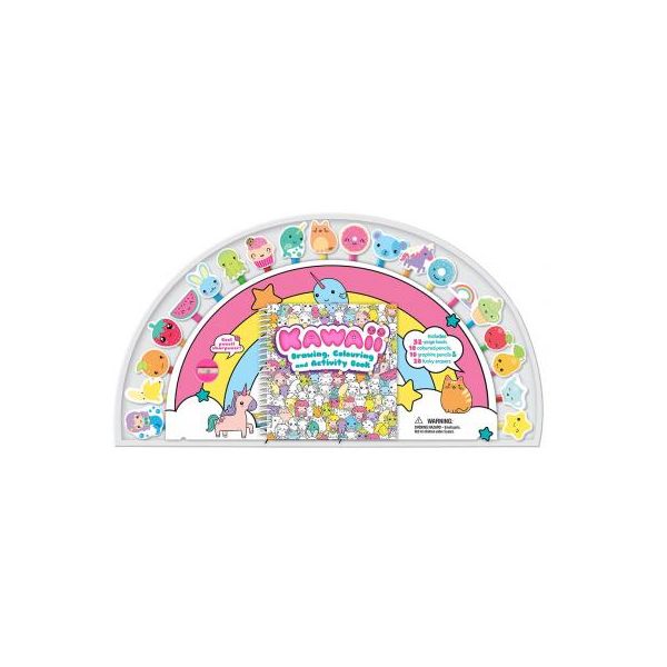 KAWAII: 20 Pencil Eraser Set Fan