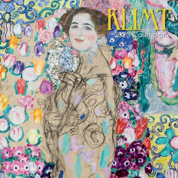 Klimt 16-Month Square Wall Calendar 2025