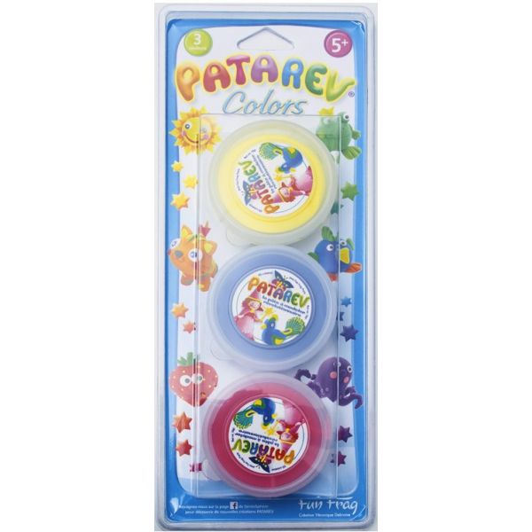 Комплект 3-цветен клей Yellow, Blue, Red. Възраст: 5+ год. /8491/, “Sentosphere“