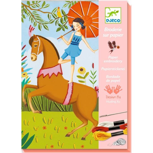 Комплект картини за бродиране Tales and Chimeras. Възраст: 7-13 год. /DJ08677/, “Djeco“