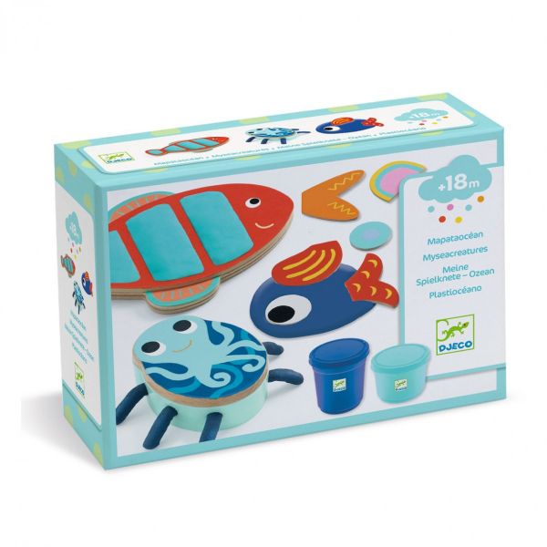 Комплект направи с клей морски животни. Възраст: 18+ м. /DJ09036/