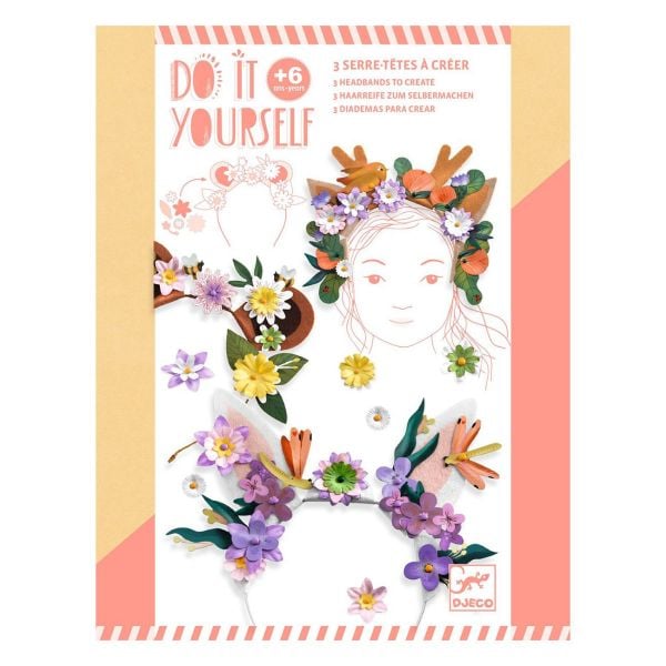 Комплект Направи си сам 3 разкошни диадеми. Възраст: 6+ год. /DJ07927/
