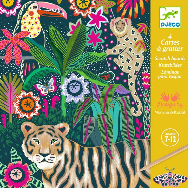 Комплект скреч карти Rococo. Възраст: +7 год. /DJ09709/