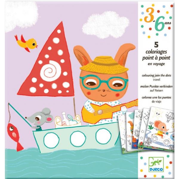 Комплект Travel. Възраст: 3-6 год. /DJ09642/, “Djeco“