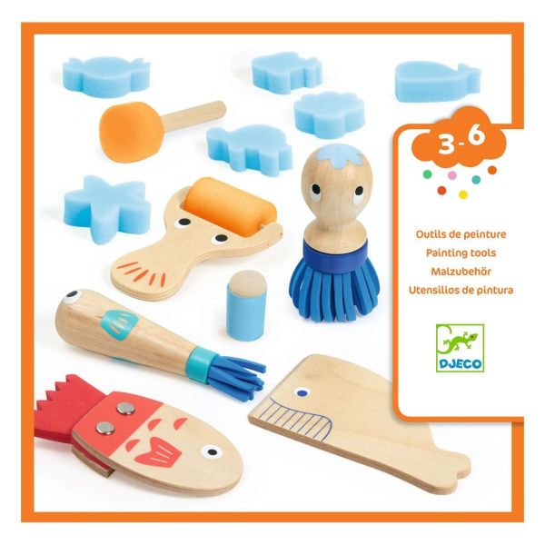 Комплект уникални инструменти за рисуване. Възраст: 3+ год. /DJ09014/