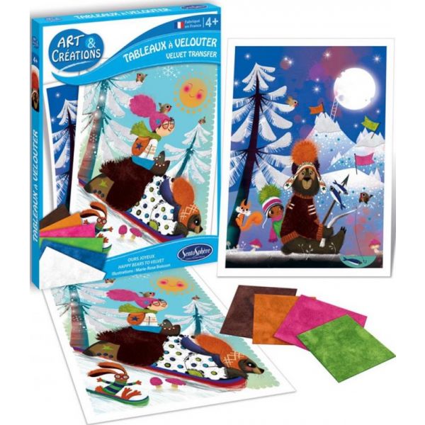 Комплект за декорация Happy Bears to Velvet. Възраст: 4+ год. /2060/, “Sentosphere“