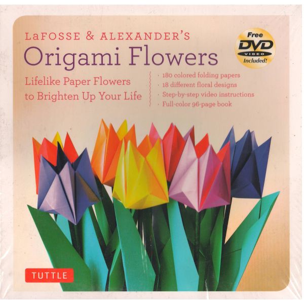 LAFOSSE AND ALEXANDER`S ORIGAMI FLOWERS KIT: Eve