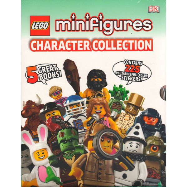 LEGO MINIFIGURE CHARACTER ENCYCLOPEDIA & STICKER BOOK SET