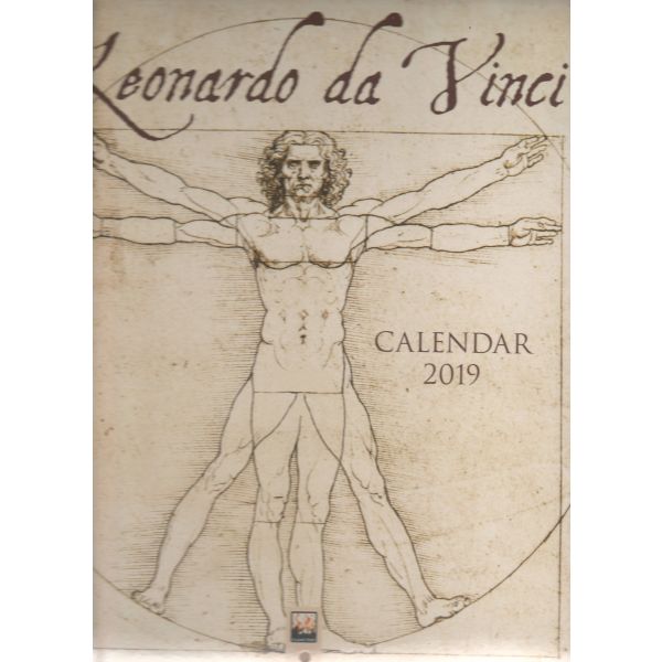 LEONARDO DA VINCI 2019. /стенен календар/
