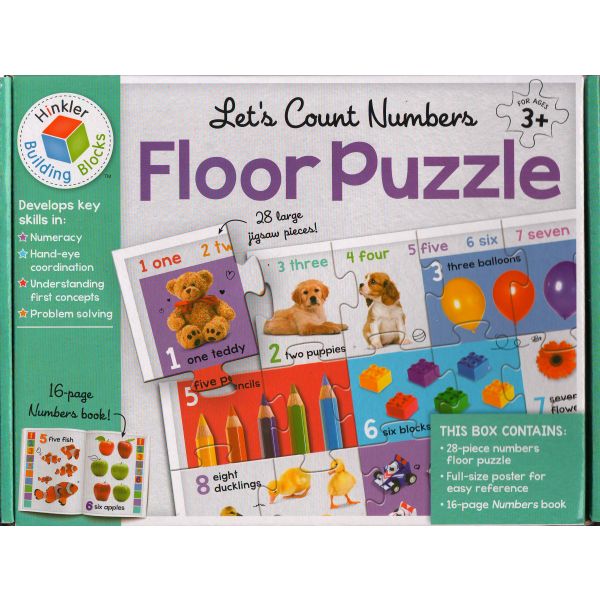 LET`S COUNT NUMBERS. “Floor Puzzle“