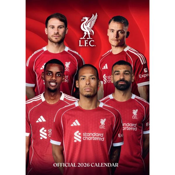 Liverpool FC Official 2026 Calendar