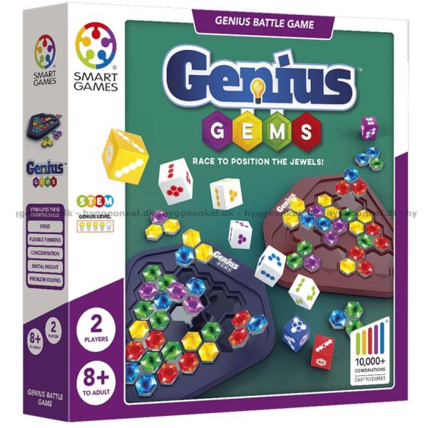 Логическа игра Genius Gems. Възраст: 8+ год. /SGHP003/