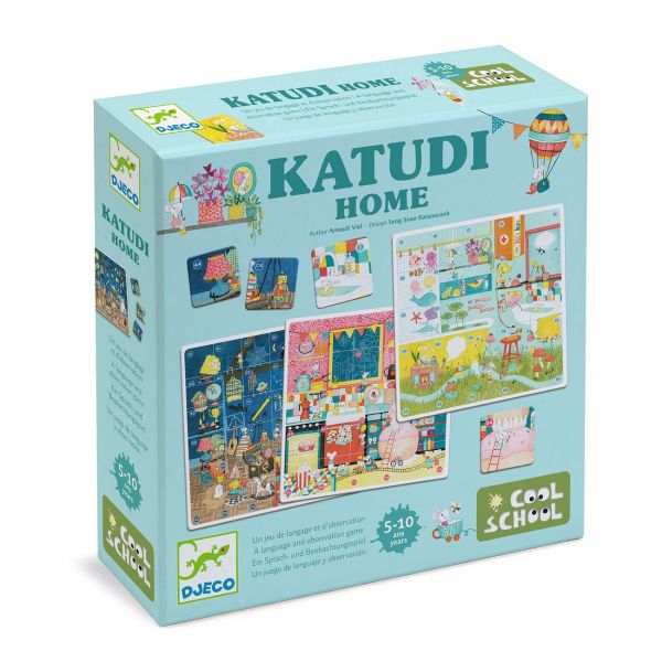 Логическа игра катуди къща. Възраст 5+ /DJ08584/