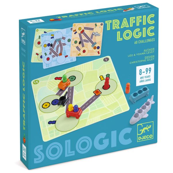 Логическа игра: Traffic Logic. Възраст: 8-99 год. /DJ08585/